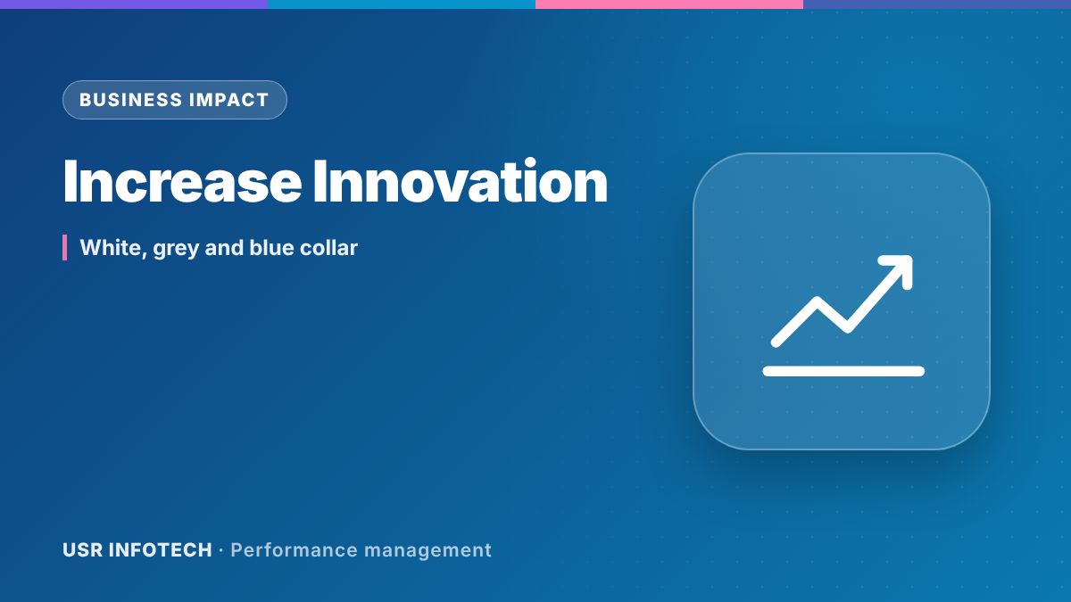 How Performance Management Helps to Increase Innovation for White Collar, Grey Collar, and Blue Collar Workforce